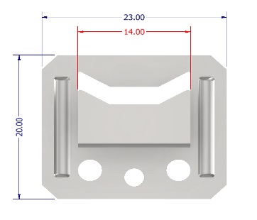 TRÆKLAPPER 1,0 MM/100 - VKB 1,0/100