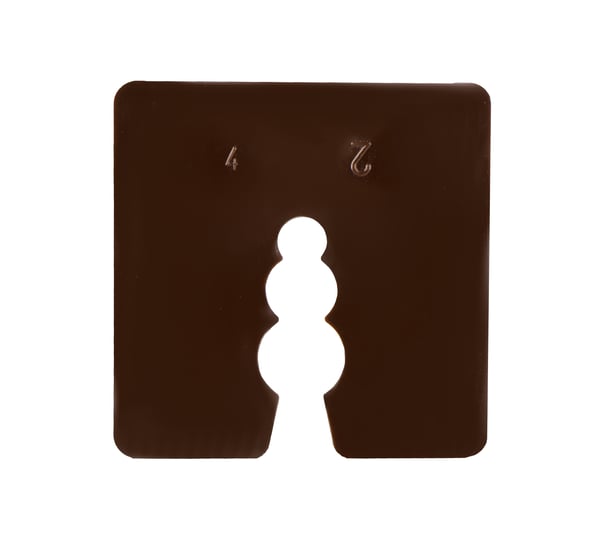 DW-02 50x50 nivelleringsafstandsstykke