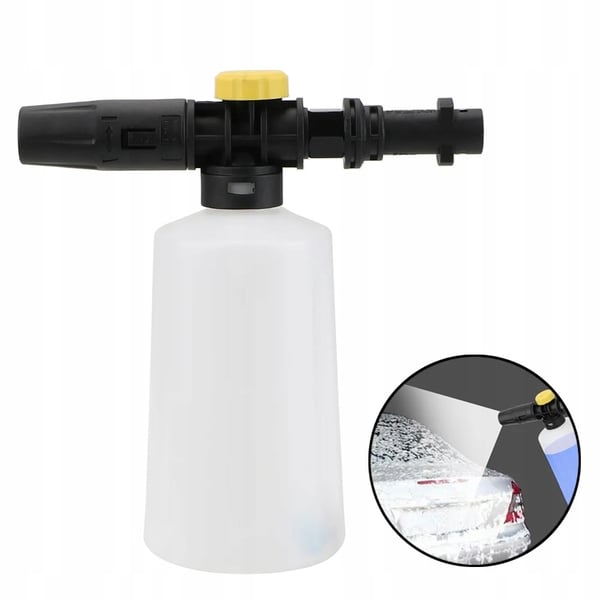 750 ml:n vaahtosuutin bajonettikiinnikkeellä Kärcher K2-K7 -painepesureille