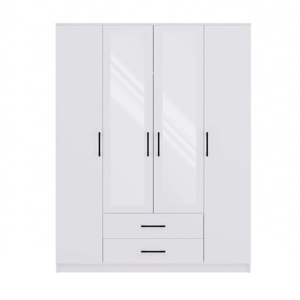 Romana garderob 160X205L vit