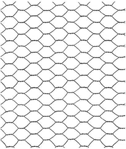 HEXAGONALT NÄT, GALVANISERAT, 100 CM * 25 MB, NÄTBREDD 25 MM, TRÅD 0,8 MM - 25,0 MB - S-B 2940163