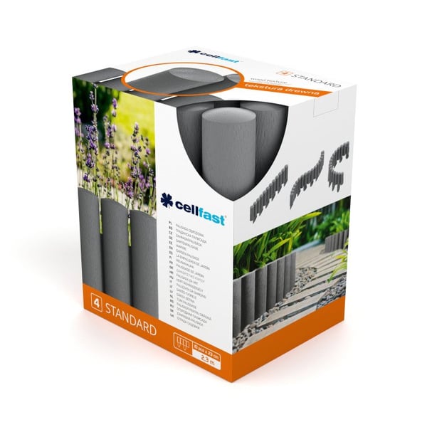 PUUTARHAPALISADI STANDARDI 14,5 CM * 2,3 MB GRAFIITTI - C 34-044