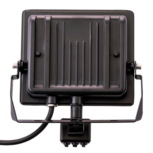 ZUNA2 LED-valonheitin 50W 4500lm 6500K IP44 musta liiketunnistin LUMILED