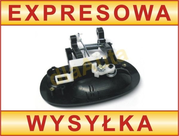 Renault Kangoo I 98-08 bakluckans yttre handtag