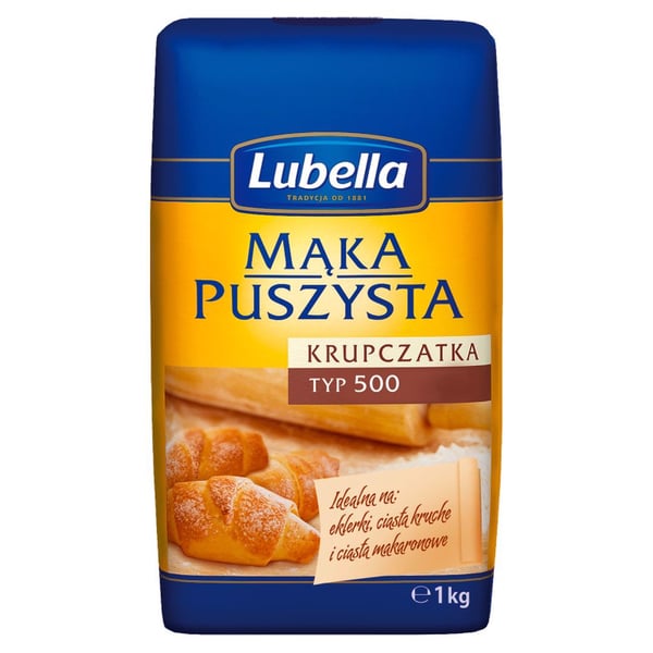 Lubella Fluffy -mannasuurijauho tyyppi 500 1 kg