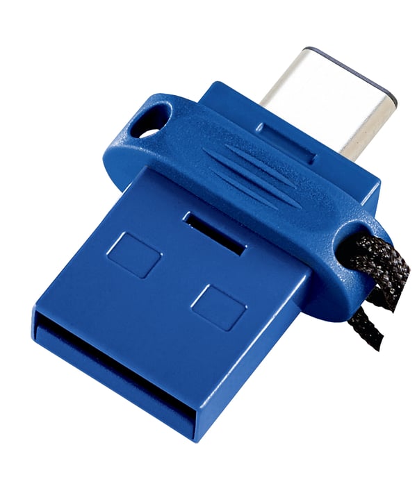 Verbatim Store 'n' Go Dual 64 GB USB-C/USB 3.0-minne