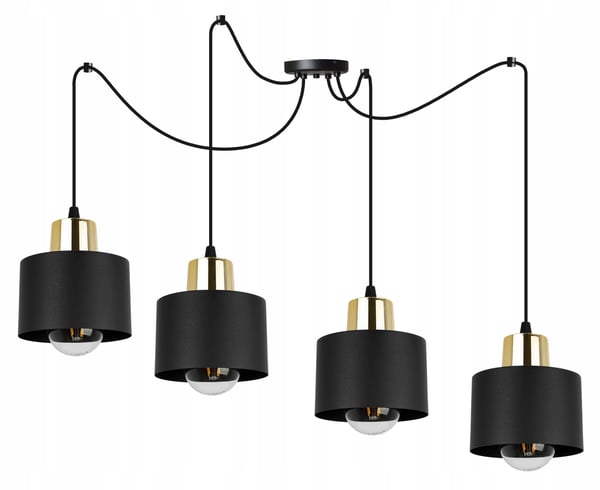 MODERNI KATTOVALAISIN MUSTA LED-VALAISIN