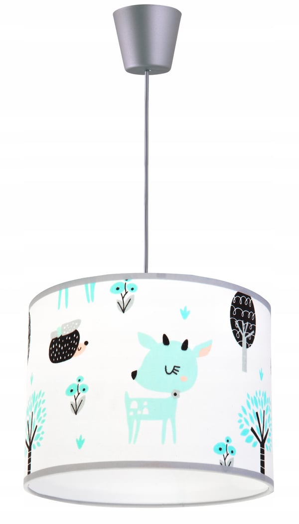 Lofthængende lampe til børn, Bambi lampeskærm