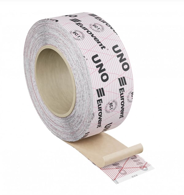 Ensidig UNO-tejp 50mm x 25m