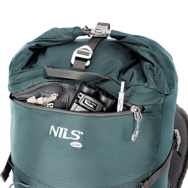 Ryggsäck för trekking grön KJOLEN 40L NILS CAMP NC1938