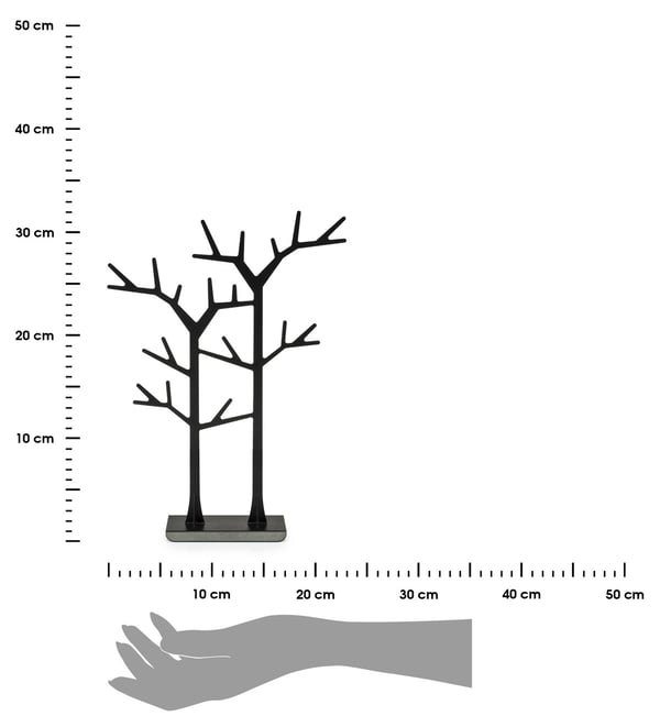 Arec smykkeholder 32 cm