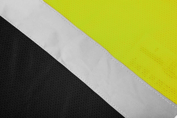 VARNINGST-SHIRT MÖRKGUL NEDERDEL XXL - T N81-730-XX