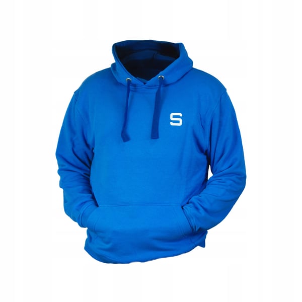 Miesten hopeansininen collegepaita - koko XL/XXL