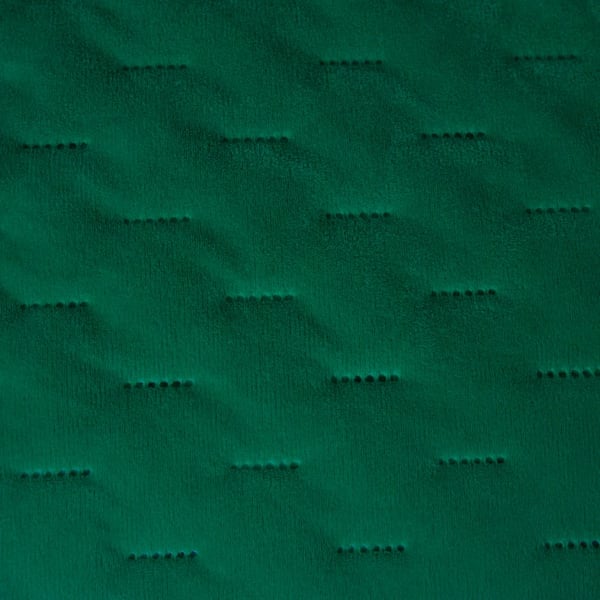 Elegantti päiväpeite 170x210 cm vihreillä reunoilla