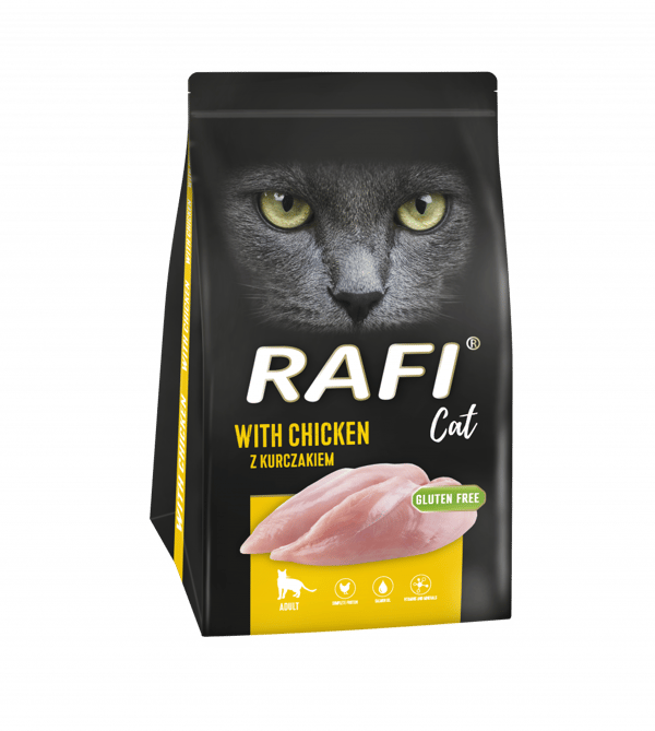 Rafi torrfoder för katter med kyckling 1,5 kg Rafi torrfoder för katter med kyckling 1,5 kg