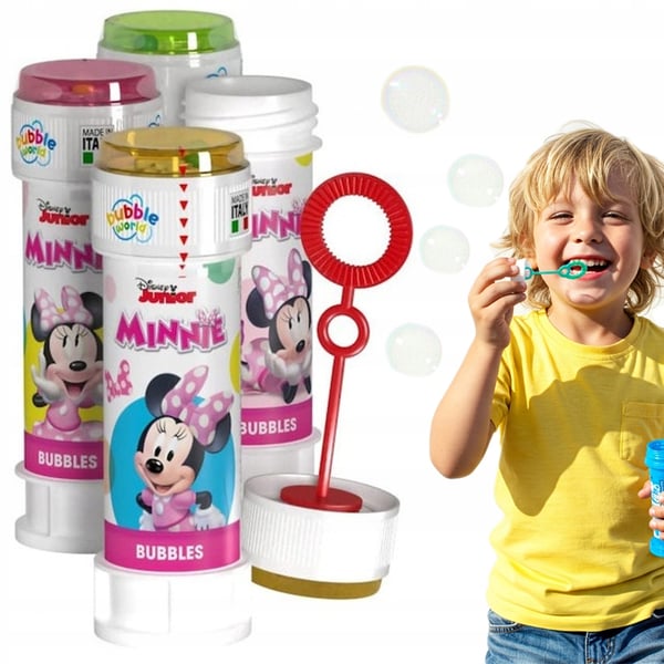 Minnie Mouse syntymäpäiväjuhla saippuakuplat 60ml