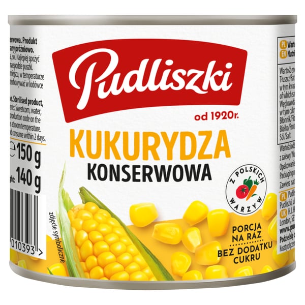 Pudliszki Säilykemaissi 150 g