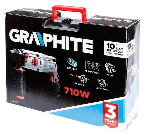 SDS+ 710W HAMMERBORRHUS - T 58G537