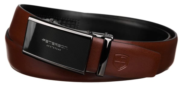 Peterson bælte sk automatisk PTN A008-125 brun