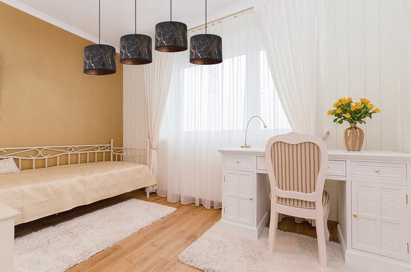 HÆNGELAMPE, LOFTKRONE, LAMPESKÆRM, MØNSTER, KOBBER