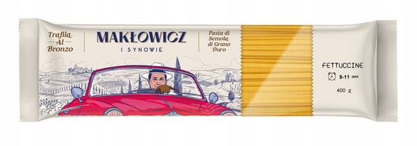 Makłowicz ja Synowie Fettuccine Pasta 400 g