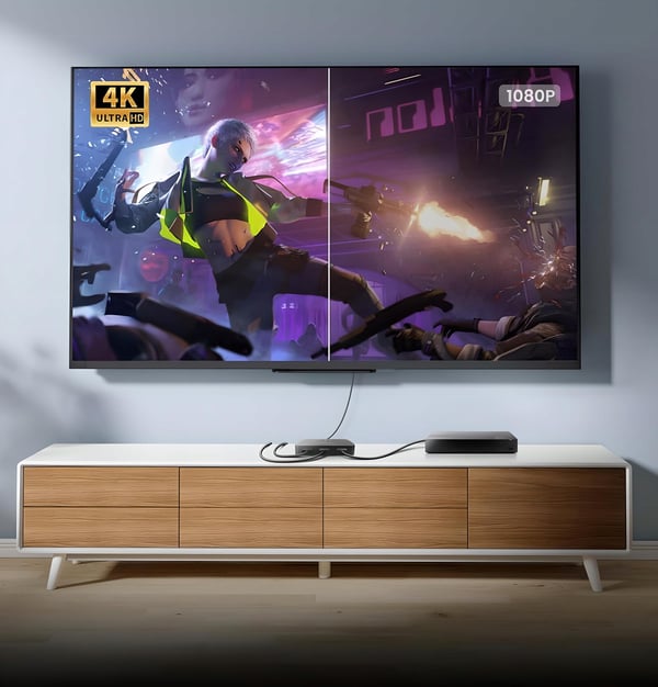 HDMI 2.0b 3x1 switch splitter 3 indgange 4K 60Hz HDR HDCP 2.2