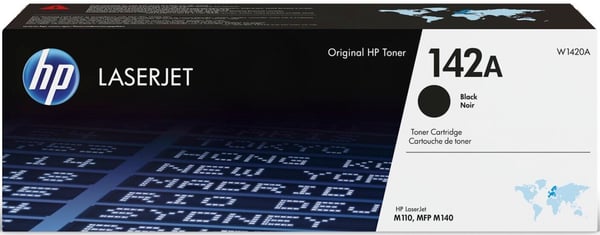 HP 142A (W1420A) svart toner