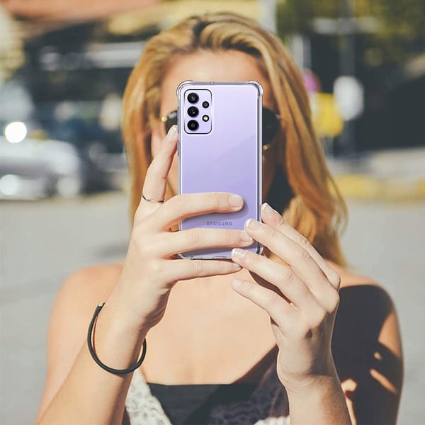 AIRBAG SHOCK CASE TIL SAMSUNG A52 5G + GLAS