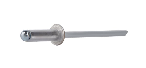 Åbne aluminiumnitter 4x12mm RAL 9006