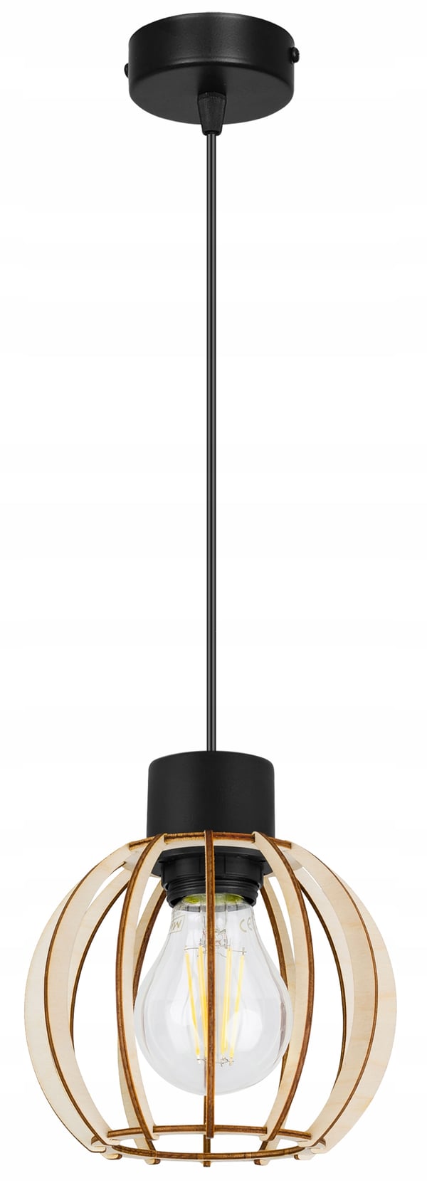 MODERNI PUINEN LED-KATTOVALAISIN