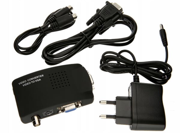BNC S-VIDEO VGA AV - VGA SIGNAALIMUUNNINSARJA