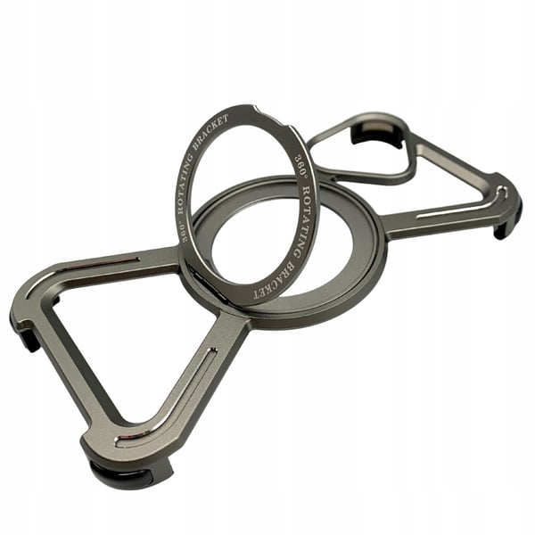 iPhone 16 suojakotelo panssari MagSafe metalli titaani pidike 360