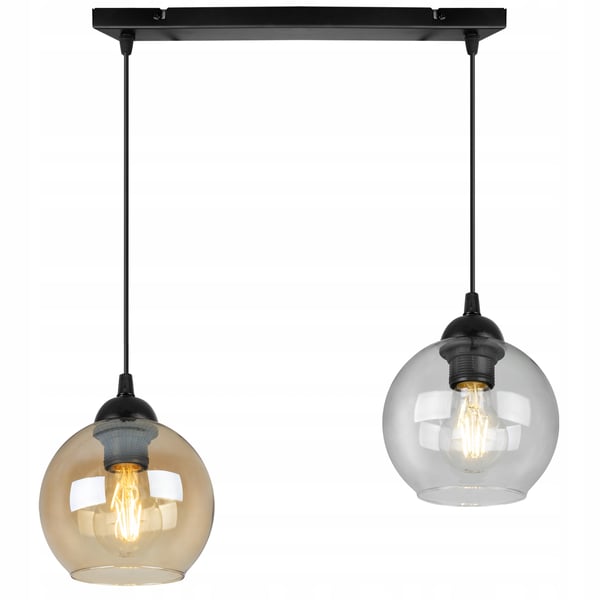 MODERN ELEGANT HÄNGLAMPA MED GLASKULA