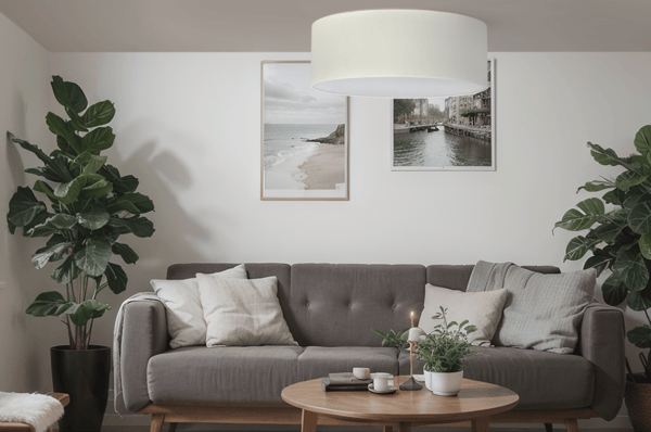 GAJA PLEXI TAKLAMPA CRÈME 40CM E27
