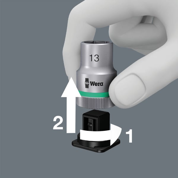1/4'' ZYLKOP topnøglesæt, 28 dele - W05004018001