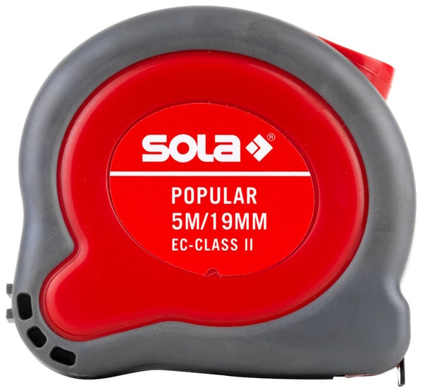 POPULÆR STÅLVALSNINGSMÅL 19MM 5M - SOL 50024301