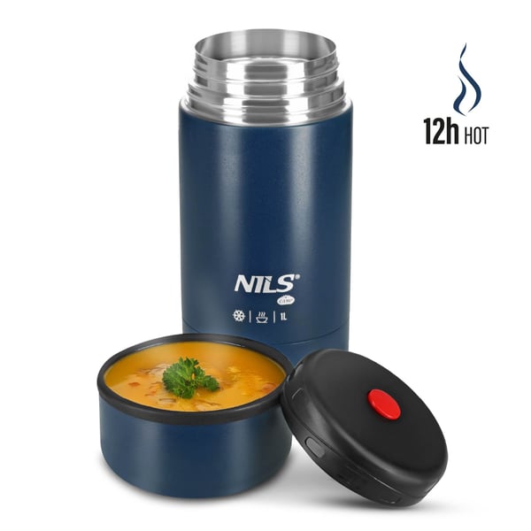 NC3802 Ruoka-termos 1000ml sininen Nils Camp