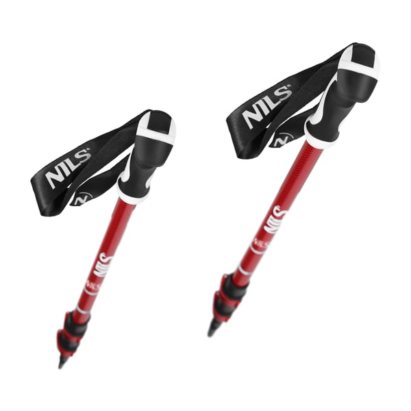 Trekkingstave NILS TK8601 rød