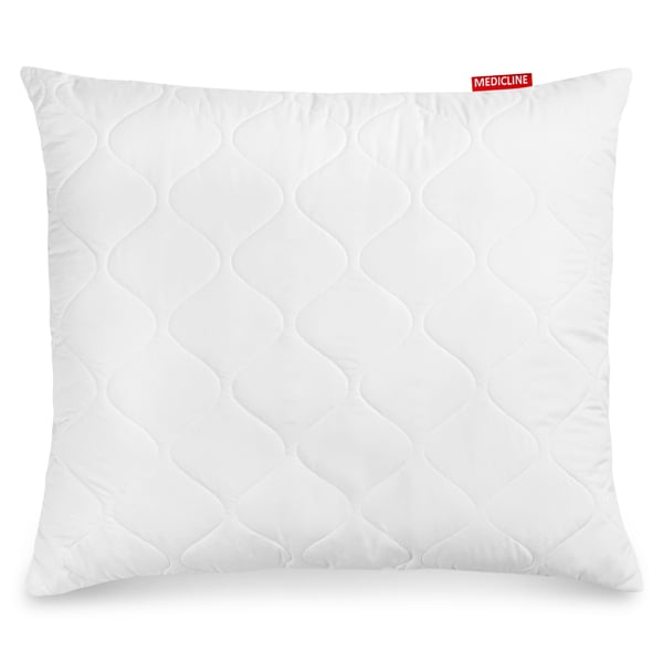 Kudde 80x80 cm antiallergisk quiltad mikrofiber silikon