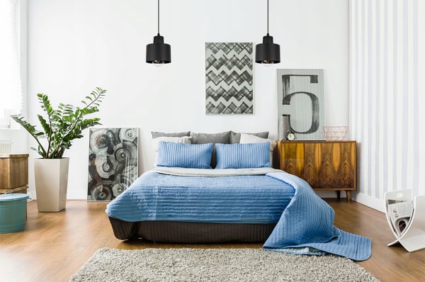 MODERNI KATTOVALAISIN MUSTA LED-VALAISIN