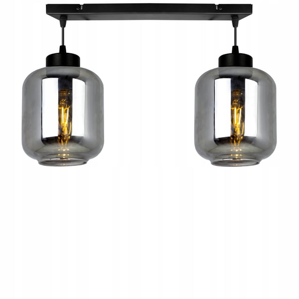 MODERNE ELEGANT HÆNGELAMPE MED GLASSKÆRM