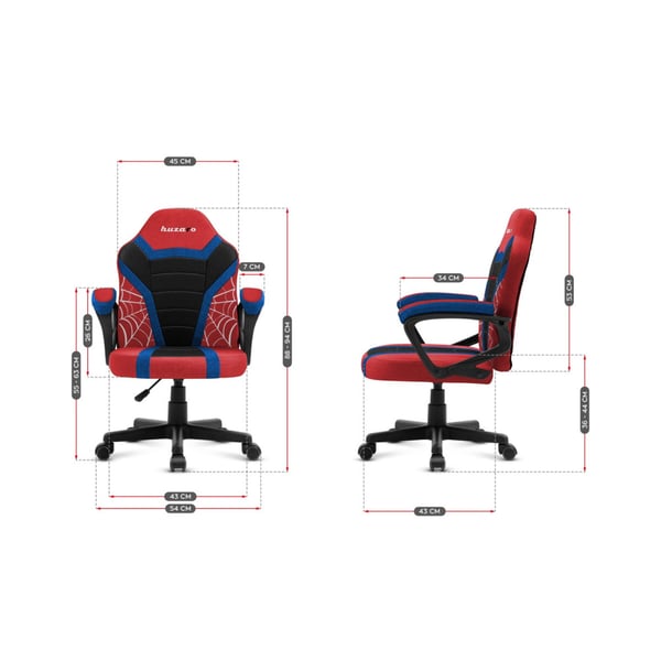Huzaro Ranger 1.0 Spider ranger stol til børn