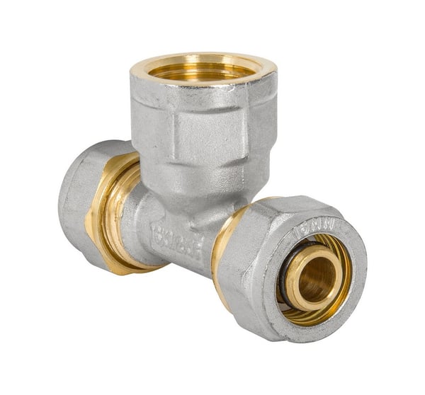 PEX-AL-PEX T-SHIRT KROM 1/2-16*16 PIGE - D1/2*16*16TD