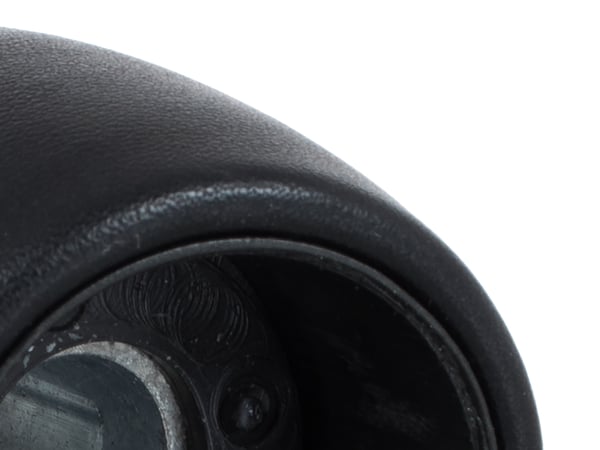 Opel Vectra C FL 05-08 vaihdekepin nuppi 5-vaihteinen musta ECO-nahka