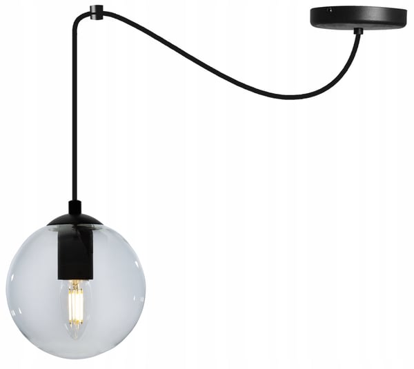 LED-lasipallohämähäkki-kattovalaisin