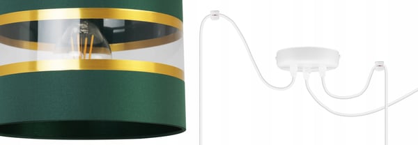 Loftshængende lampe lysekrone lampeskærm moderne
