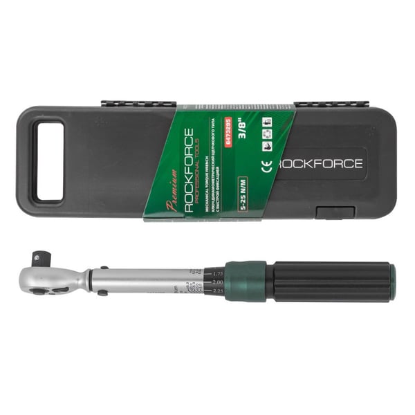 3/8" lukittava momenttiavain 5-25 Nm