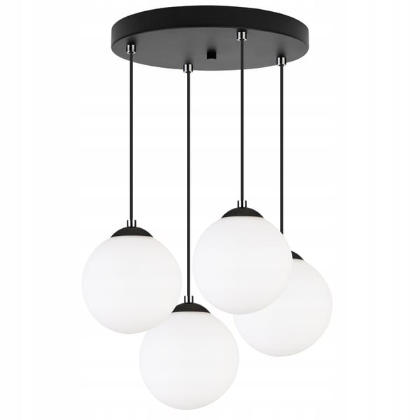 Hængende loftlampe, plafon, kugle, gylden krom, LED