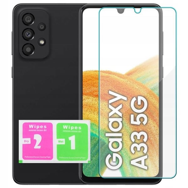 Samsung Galaxy A33 5G A336 hærdet glas skærmbeskytter
