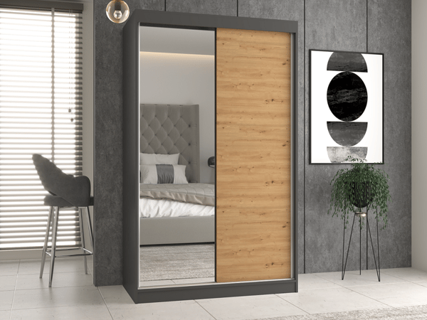 Iga 120 A/B antracit håndværksgarderobe
